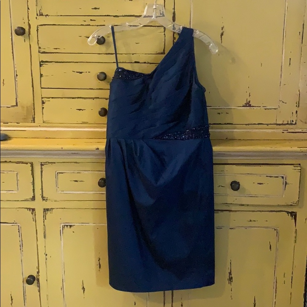 Navy Cocktail Dress